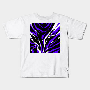 Purple splats Kids T-Shirt